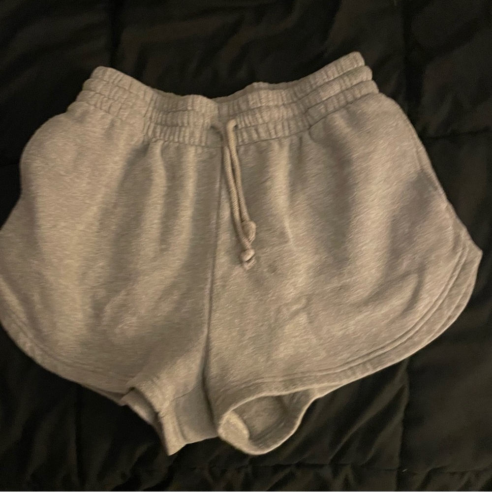 Women's Gray Casual Shorts